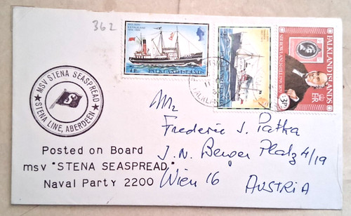 Falkland islands 1982 - 1982, cover