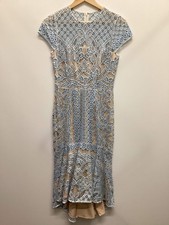 Coast Dee Dee Blue Lace Dress