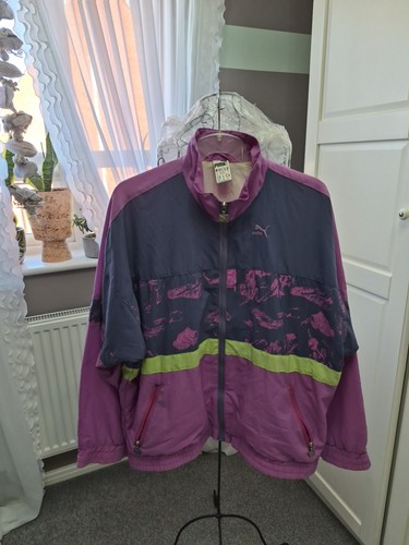 Vintage puma windbreaker size - windbreaker,