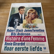 Rare Belgian Cinema Poster The
