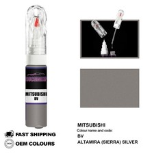 FOR MITSUBISHI ALTAMIRA (SIERRA) SILVER BV Touch Up Paint Pen Brush Fix Kit