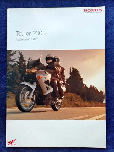 Honda tourer brochure - honda,