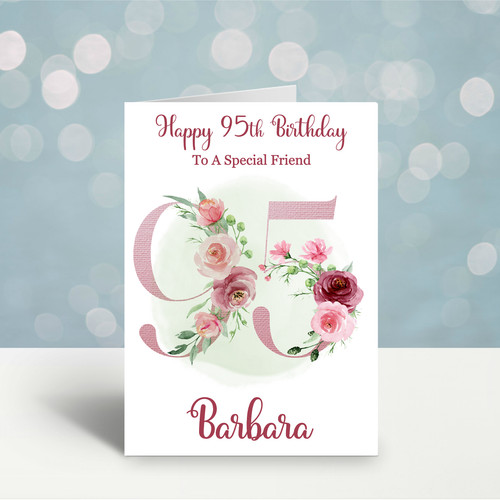 Personalised 95th birthday - personalised,