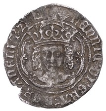 Tudor, Henry VII L Facing Bust issue, Groat, class IVa, mm. cross-crosslet S2200