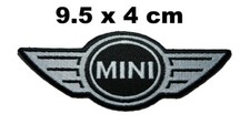 Mini Cooper logo motorsport car Iron on Sew on Embroidered Patch Badge 515