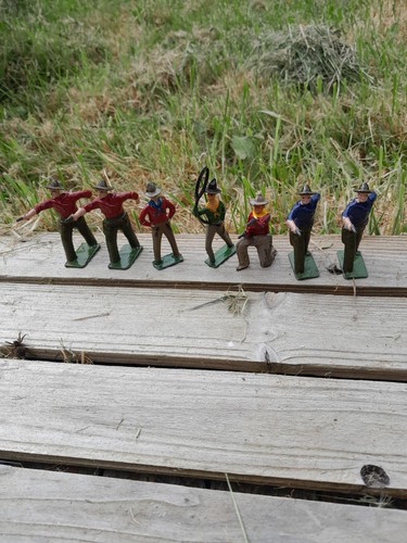 Vintage britains cowboys - vintage,