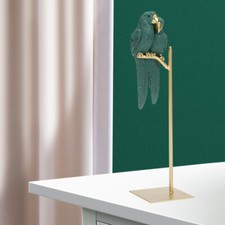 37.5cm Emerald Parrot Bird