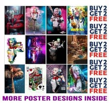 HARLEY QUINN JOKER POSTER ART