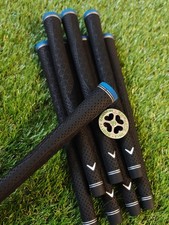 8x Callaway Diamond Pro Black Blue Golf Grip NEW Standard Grips FREE BALL MARKER