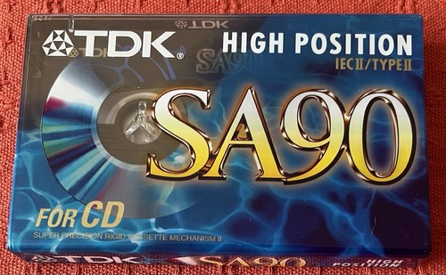 Tdk sa90 type chrome blank - tdk,