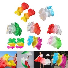 Belly Dance Silk Veil Fan 1.8m