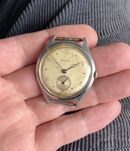 Buren men vintage wristwatch - buren, men's