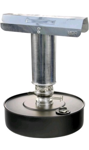 Single burner large paraffin - burner,
