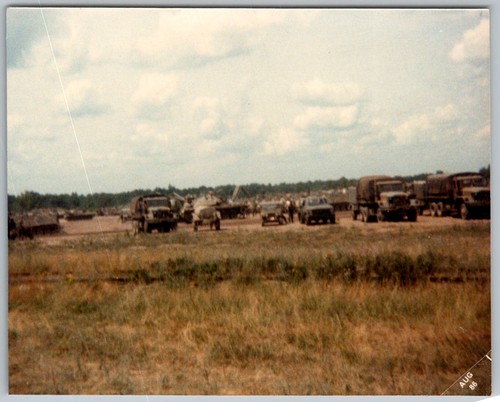 Vtg color snapshot - snapshot, military