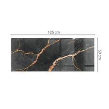 Glass hearth plate for wood - glass,