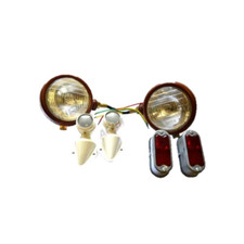 Agriline Lighting Kit (Mounted Outside The Grille) Fordson Power Diesel Major