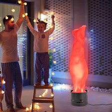 Electric Red Flame Light