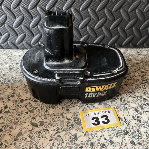Dewalt 18v ni cd - 2.4, ah