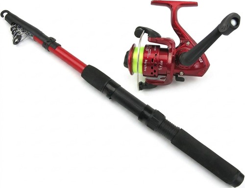 Telescopic fishing rod - fishing, &
