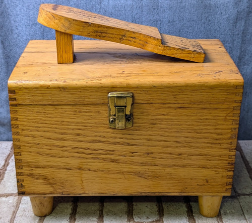 Vintage solid wood - wood, shoe