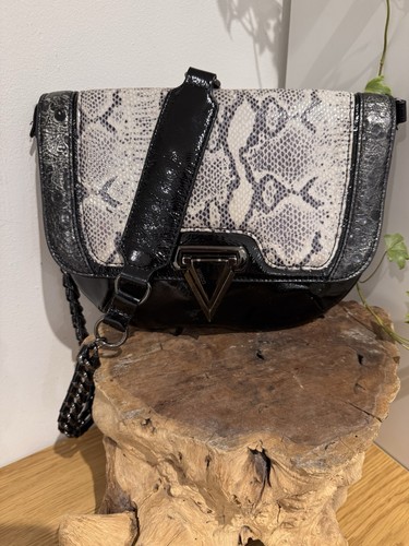 Mimco mixed texture crossbody - mixed,