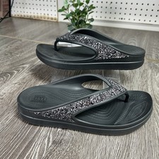 Crocs Sloane Glitter Sandals