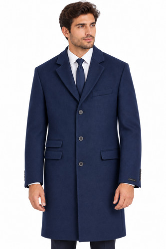 Ted baker overcoat navy - ted,