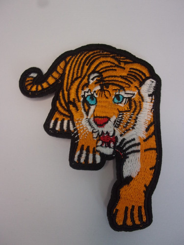Tiger iron sew - tiger, on