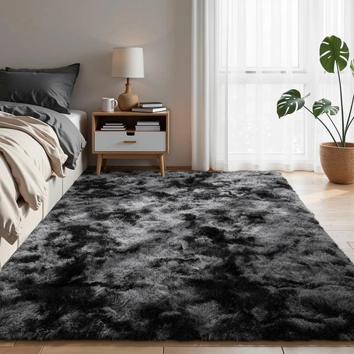 Soft fluffy mats furry carpet - fluffy,