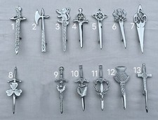 Scottish Thistle Kilt Pins