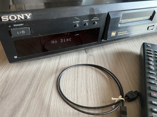 Sony minidisc deck player - minidisc,
