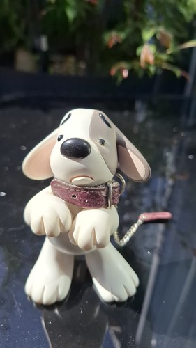 Lost dog figure collectable - dog,
