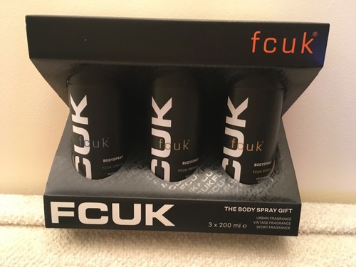 Fcuk body spray trio - spray,