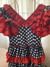 Hand Made Flamenco/Gypsy Dress (UK Age 10/12)