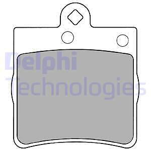 Lp1403 delphi brake pad - lp1403, set