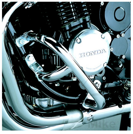 Motorcycle front crash bar - front,