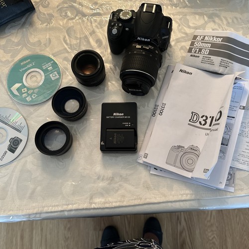 Nikon d3100 dslr camera with - dslr,
