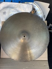 Free P&P. Vintage 20”  Amati Crash Ride Cymbal. 1800g Approx. Nice Smokey Sound.