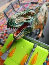 Super Wheelz Lights & Sounds Dinosaur Hauler Truck Kids Toy with Sounds Lights