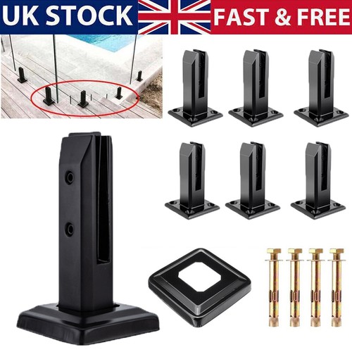 Black glass spigots stand - black,