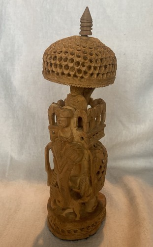 Vintage indian carved - vintage,