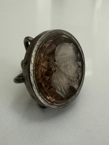 Rare antique fob seal carved - rare,