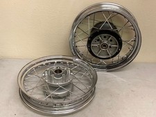 Genuine Pair Triumph Speedmaster 1200 Front & Rear Wheels Chrome