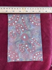 VINTAGE AUSTRALIAN ABORIGINAL ART WORK ON CANVAS DOT PAINTING Women’s Story 1990