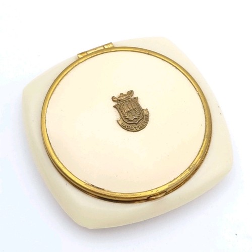 Art deco powder compact - deco,