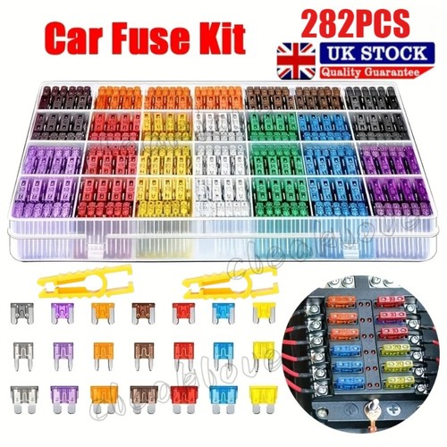 Car fuses 282 pcs - fuses,