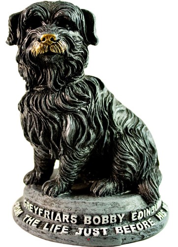 Greyfriars bobby resin - greyfriars, statue