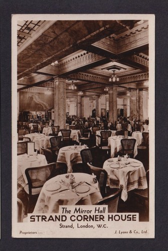 London strand lyons corner - strand, j