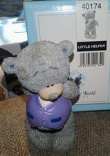 Me To You Bear Figurine - Little Helper - 2004 (Boxed) 
