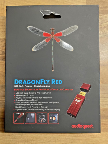 Audioquest dragonly red usb - audioquest,